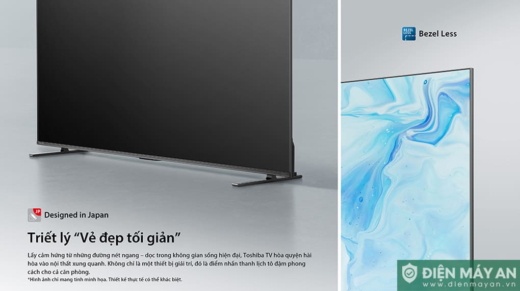 Smart Tivi QLED Toshiba AI 4K 100 inch 100Z570RP